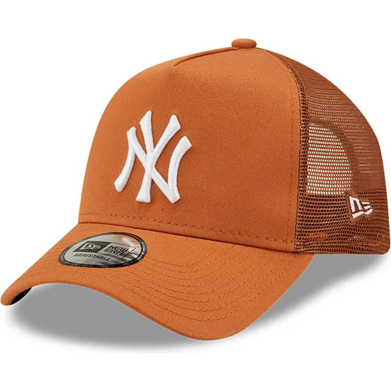 lippikset-kaareva-rekka-ruskea-snapback-a-frame-tonal-mesh-new-york-yankees-mlb-new-era lippikset-kaareva-rekka-ruskea-snapback-a-frame-tonal-mesh-new-york-yankees-mlb-new-era