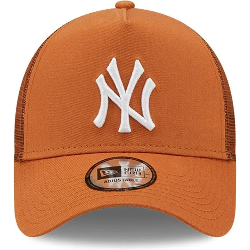 lippikset-kaareva-rekka-ruskea-snapback-a-frame-tonal-mesh-new-york-yankees-mlb-new-era lippikset-kaareva-rekka-ruskea-snapback-a-frame-tonal-mesh-new-york-yankees-mlb-new-era