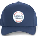 lippikset-kaareva-laivastonsininen-snapback-kustom-kulture-col-mar1-von-dutch