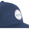 lippikset-kaareva-laivastonsininen-snapback-kustom-kulture-col-mar1-von-dutch