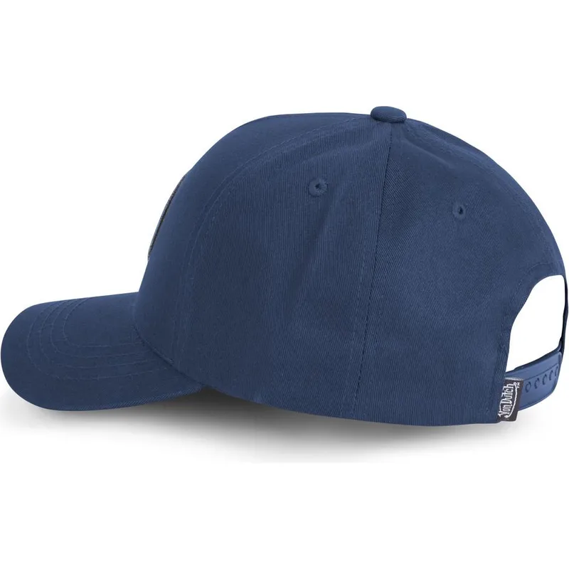 lippikset-kaareva-laivastonsininen-snapback-kustom-kulture-col-mar1-von-dutch
