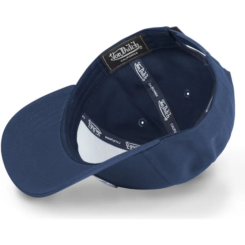 lippikset-kaareva-laivastonsininen-snapback-kustom-kulture-col-mar1-von-dutch