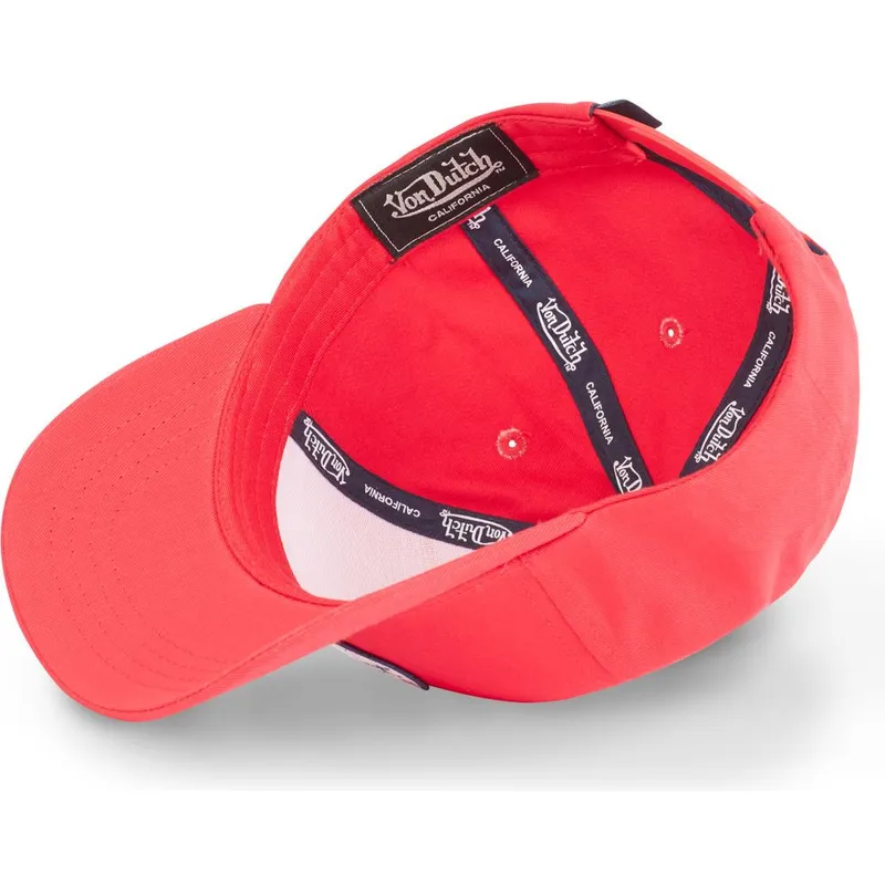 lippikset-kaareva-punainen-snapback-kustom-kulture-col-red1-von-dutch lippikset-kaareva-punainen-snapback-kustom-kulture-col-red1-von-dutch