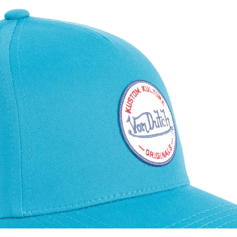 lippikset-kaareva-sininen-snapback-kustom-kulture-col-dblu-von-dutch