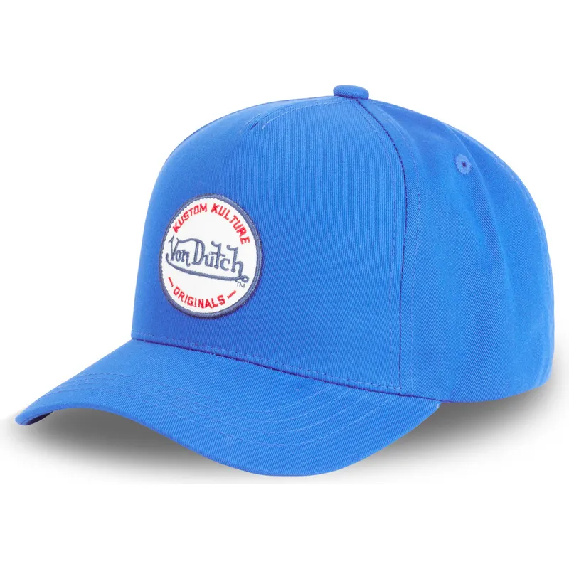 lippikset-kaareva-sininen-snapback-kustom-kulture-col-rblu-von-dutch lippikset-kaareva-sininen-snapback-kustom-kulture-col-rblu-von-dutch