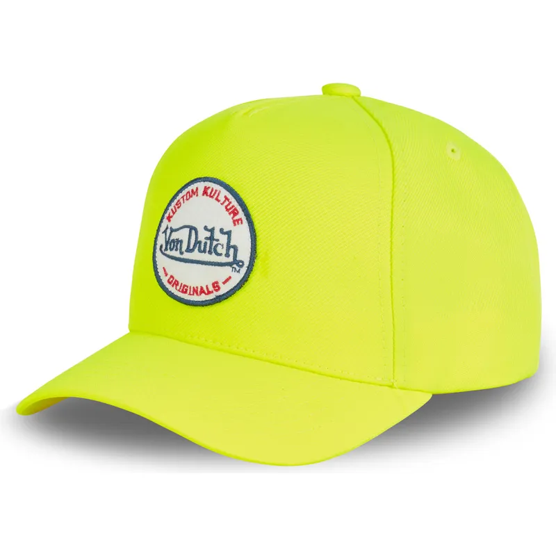 lippikset-kaareva-keltainen-snapback-kustom-kulture-col-yel1-von-dutch lippikset-kaareva-keltainen-snapback-kustom-kulture-col-yel1-von-dutch