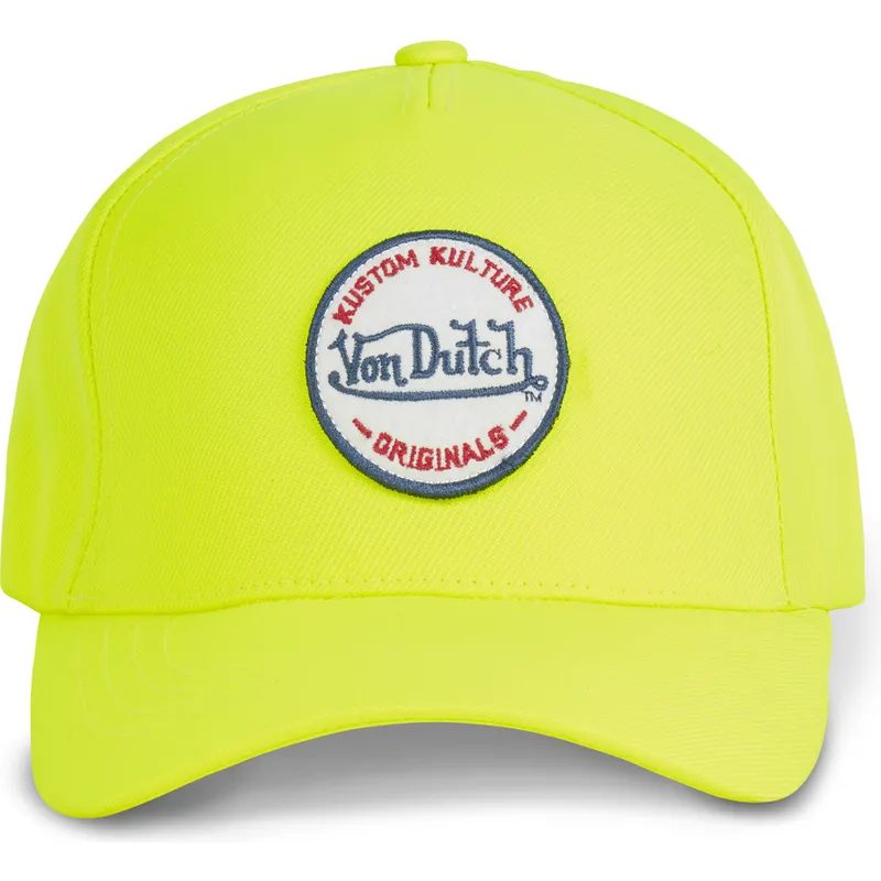 lippikset-kaareva-keltainen-snapback-kustom-kulture-col-yel1-von-dutch lippikset-kaareva-keltainen-snapback-kustom-kulture-col-yel1-von-dutch