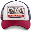 lippikset-kaareva-rekka-valkoinen-snapback-legends-never-die-cas-wb07-von-dutch