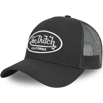Cap kaareva black adjustable strap Von Dutch