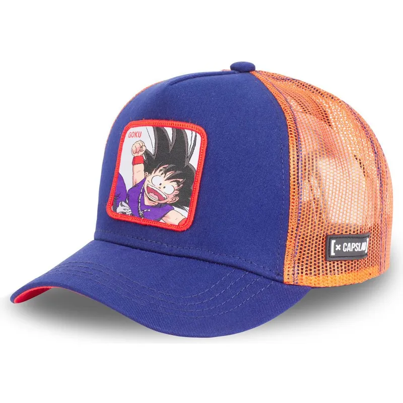 lippikset-kaareva-rekka-sininen-snapback-db2-gok-son-goku-dragon-ball-capslab