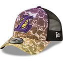 lippikset-kaareva-rekka-monivarinen-snapback-a-frame-summer-city-los-angeles-lakers-nba-new-era