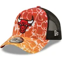 lippikset-kaareva-rekka-oranssi-snapback-a-frame-summer-city-chicago-bulls-nba-new-era