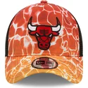 lippikset-kaareva-rekka-oranssi-snapback-a-frame-summer-city-chicago-bulls-nba-new-era
