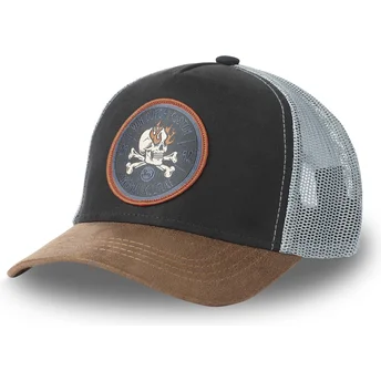 lippikset-kaareva-rekka-musta-snapback-kustom-kulture-skull-sku-von-dutch