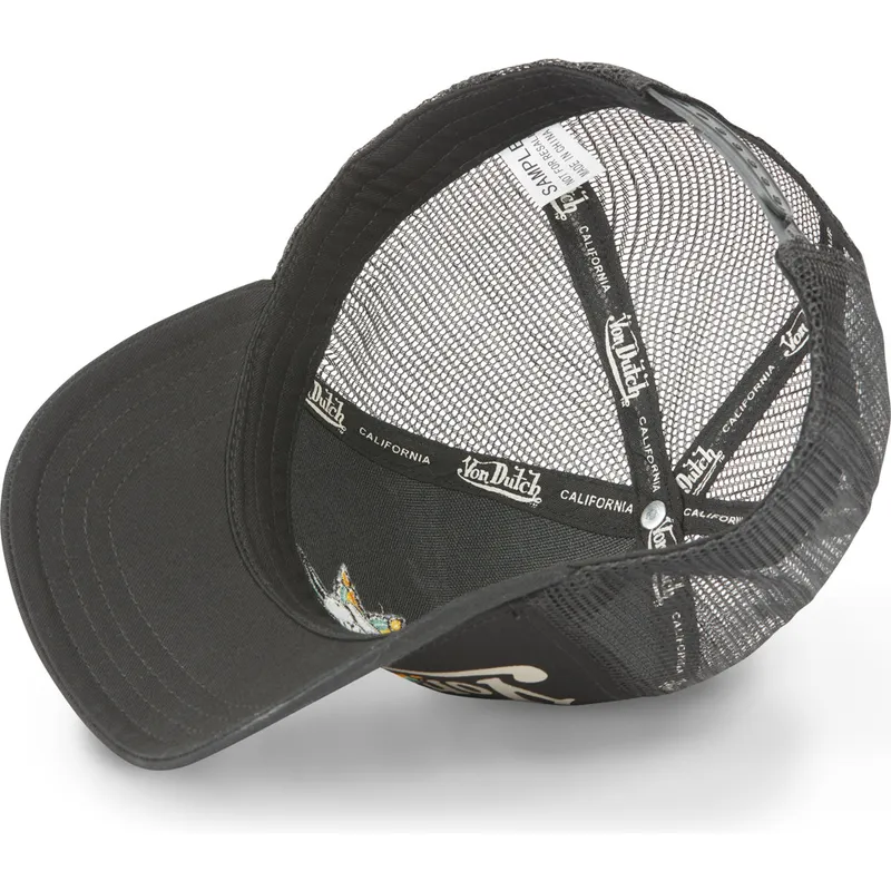 lippikset-kaareva-rekka-musta-snapback-flor-nr-von-dutch