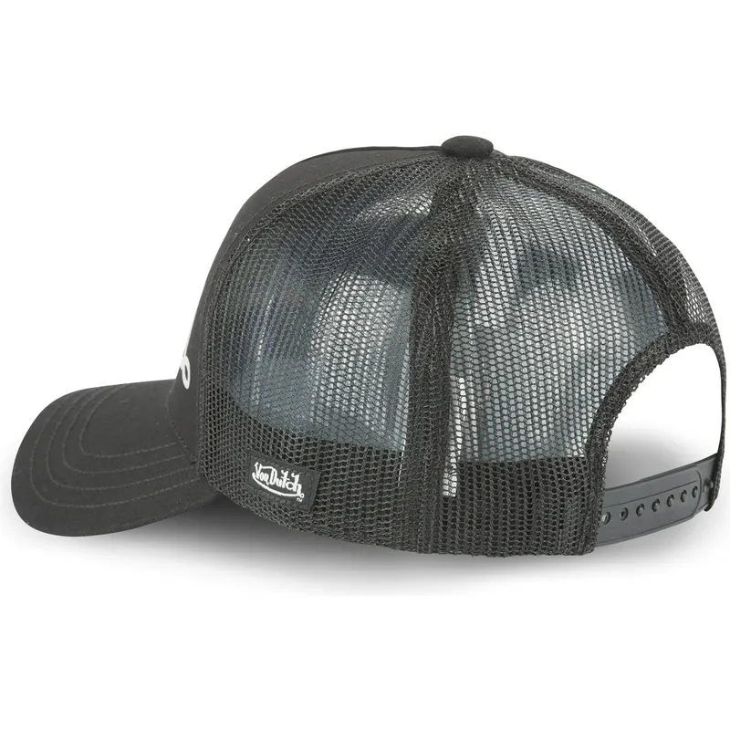 lippikset-kaareva-rekka-musta-snapback-flor-nr-von-dutch