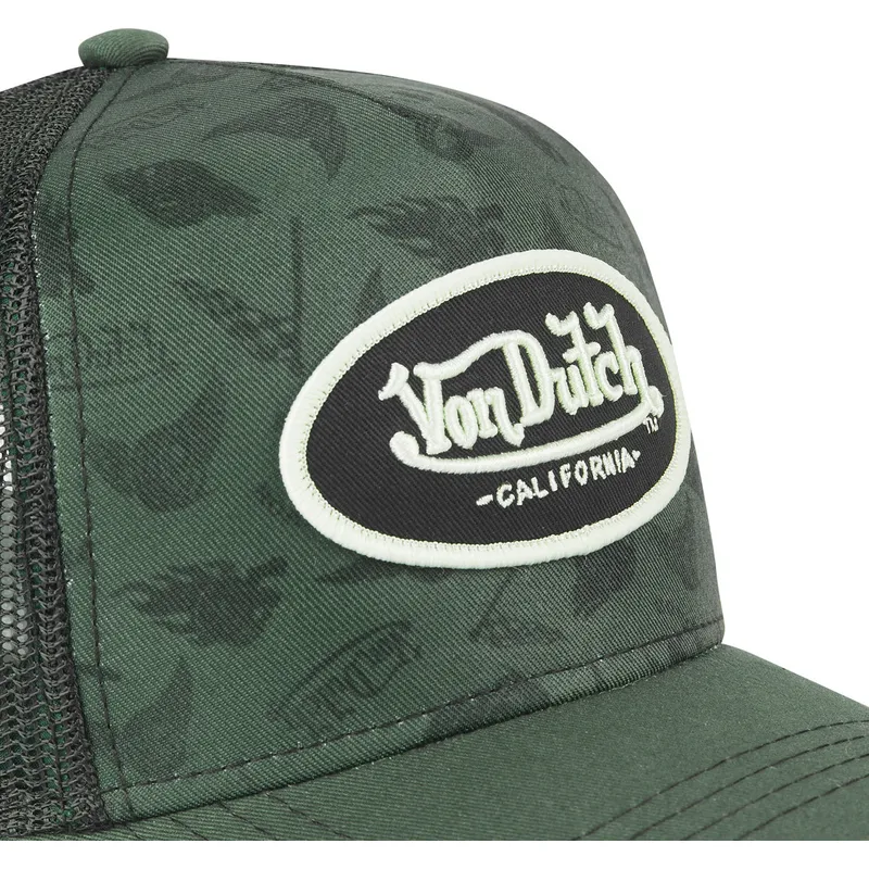 lippikset-kaareva-rekka-vihrea-snapback-tat03-von-dutch