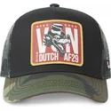 lippikset-kaareva-rekka-musta-snapback-wolf-von-dutch