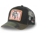 lippikset-kaareva-rekka-musta-snapback-wolf-von-dutch