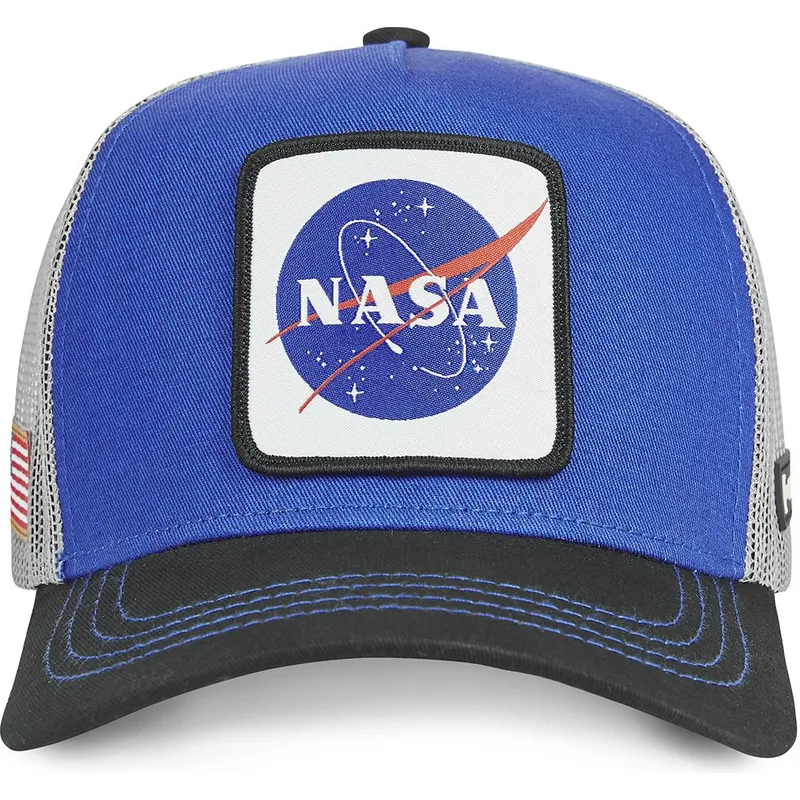 lippikset-kaareva-rekka-sininen-snapback-nas3-nasa-capslab lippikset-kaareva-rekka-sininen-snapback-nas3-nasa-capslab