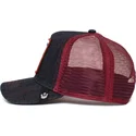 lippikset-kaareva-rekka-laivastonsininen-snapback-the-freedom-eagle-the-farm-goorin-bros