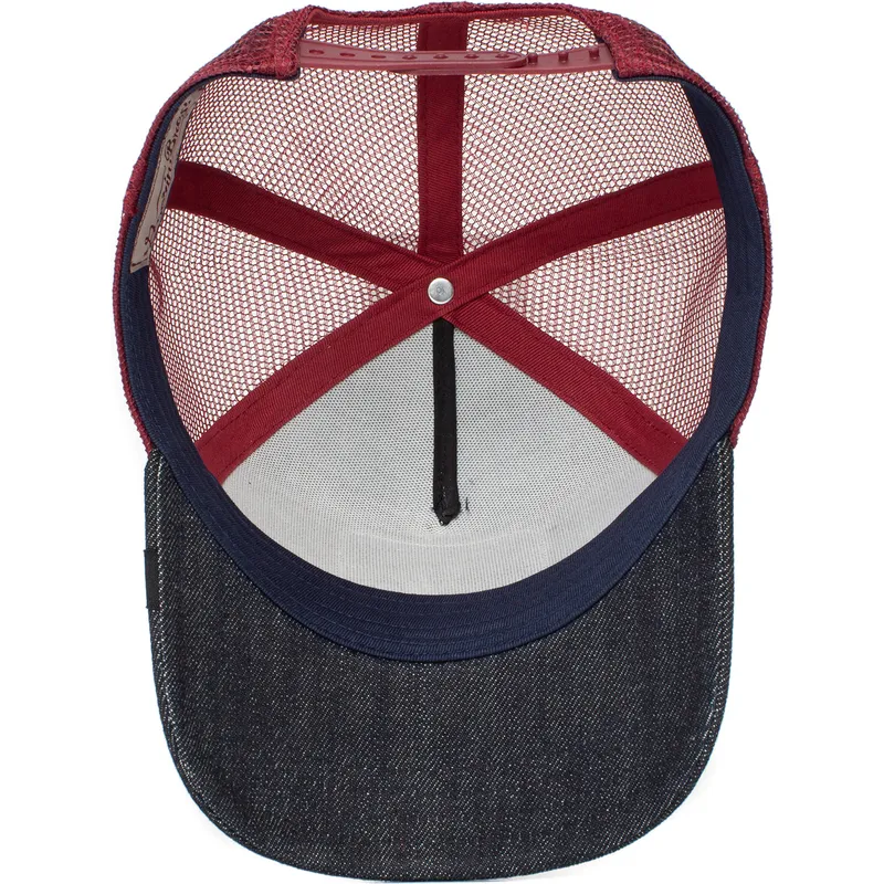 lippikset-kaareva-rekka-laivastonsininen-snapback-the-freedom-eagle-the-farm-goorin-bros