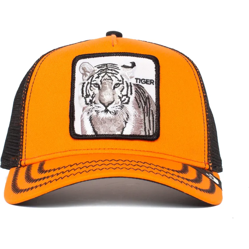lippikset-kaareva-rekka-oranssi-snapback-the-white-tiger-the-farm-goorin-bros lippikset-kaareva-rekka-oranssi-snapback-the-white-tiger-the-farm-goorin-bros