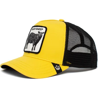 lippikset-kaareva-rekka-keltainen-snapback-the-black-sheep-the-farm-goorin-bros