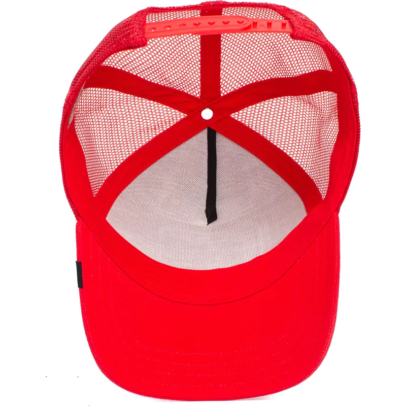 lippikset-kaareva-rekka-punainen-snapback-shark-dunnah-the-farm-goorin-bros
