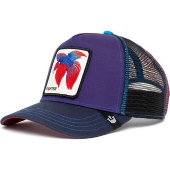 lippikset-kaareva-rekka-sininen-snapback-siam-fighter-yes-siam-the-farm-goorin-bros