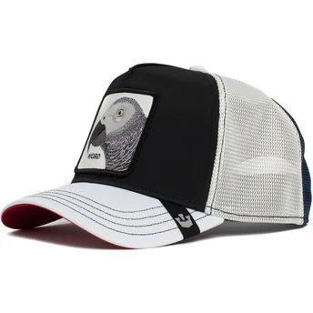 lippikset-kaareva-rekka-musta-snapback-bird-s-the-word-the-farm-goorin-bros