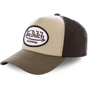 Lippikset kaareva vihreä snapback TOI1 Von Dutch