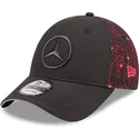 lippikset-kaareva-musta-saadettava-nauha-9forty-esports-grand-prix-mercedes-formula-1-new-era
