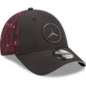 lippikset-kaareva-musta-saadettava-nauha-9forty-esports-grand-prix-mercedes-formula-1-new-era