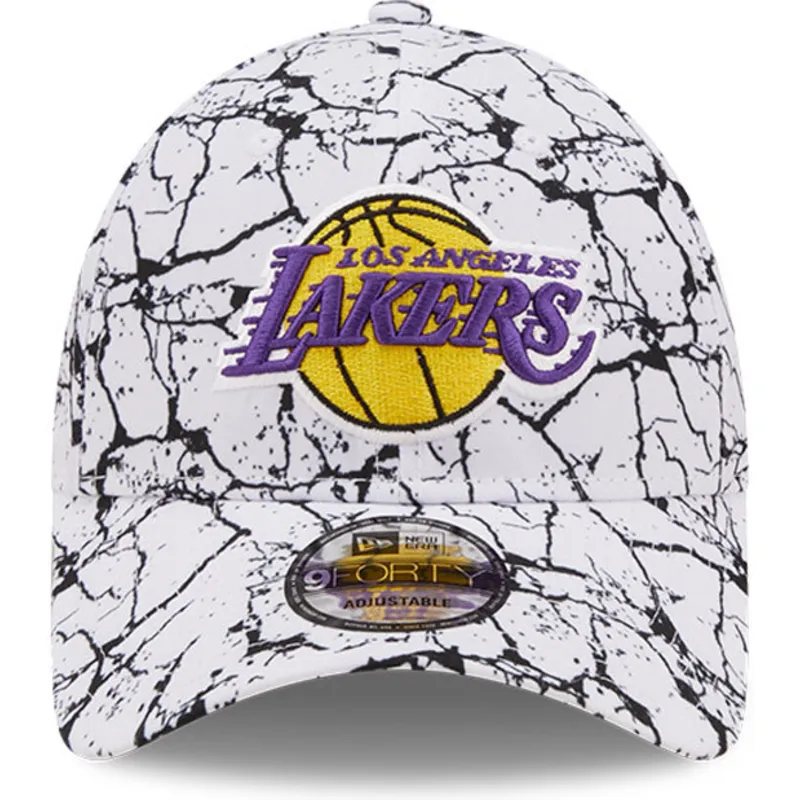 lippikset-kaareva-valkoinen-saadettava-nauha-9forty-marble-los-angeles-lakers-nba-new-era lippikset-kaareva-valkoinen-saadettava-nauha-9forty-marble-los-angeles-lakers-nba-new-era