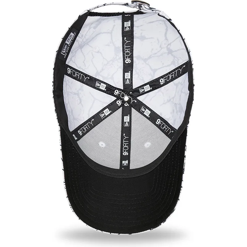 lippikset-kaareva-valkoinen-saadettava-nauha-9forty-marble-los-angeles-lakers-nba-new-era lippikset-kaareva-valkoinen-saadettava-nauha-9forty-marble-los-angeles-lakers-nba-new-era