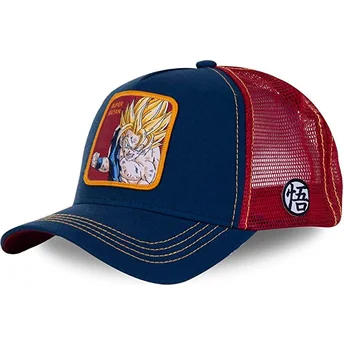 lippikset-kaareva-rekka-laivastonsininen-snapback-super-saiyan-say1-son-goku-dragon-ball-capslab