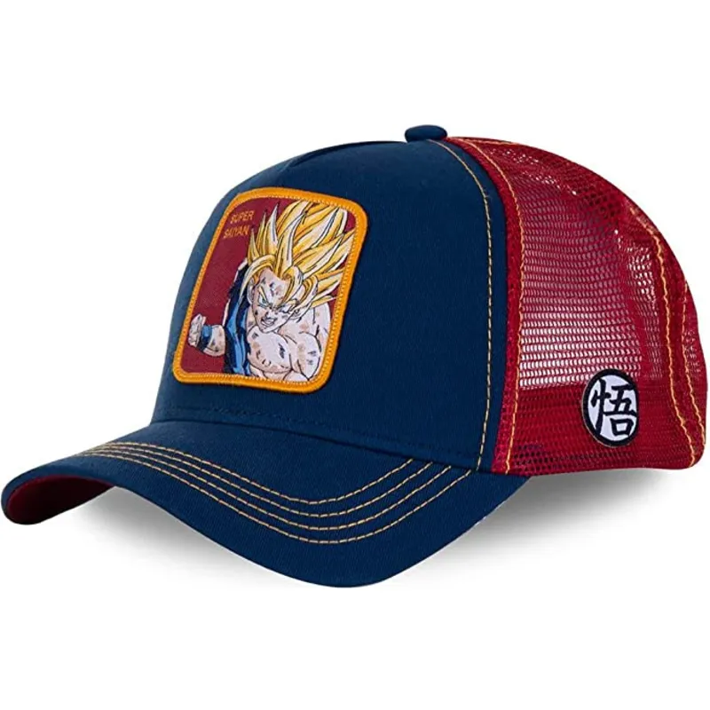 lippikset-kaareva-rekka-laivastonsininen-snapback-super-saiyan-say1-son-goku-dragon-ball-capslab