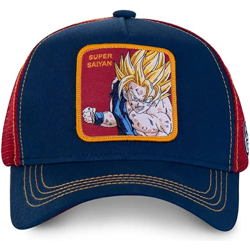lippikset-kaareva-rekka-laivastonsininen-snapback-super-saiyan-say1-son-goku-dragon-ball-capslab