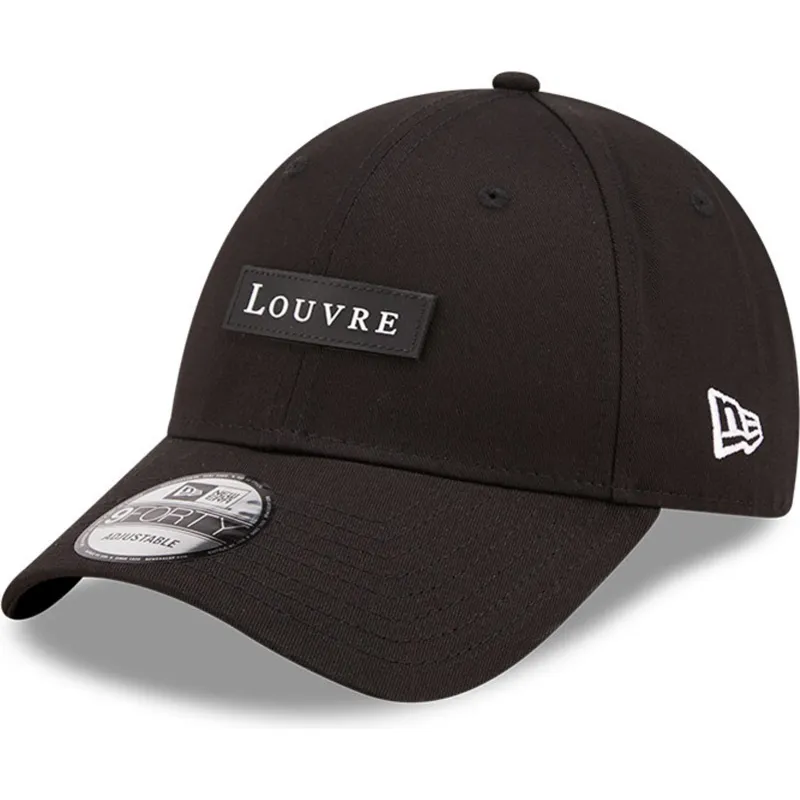 lippikset-kaareva-musta-saadettava-nauha-9forty-le-louvre-new-era
