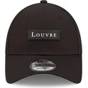 lippikset-kaareva-musta-saadettava-nauha-9forty-le-louvre-new-era