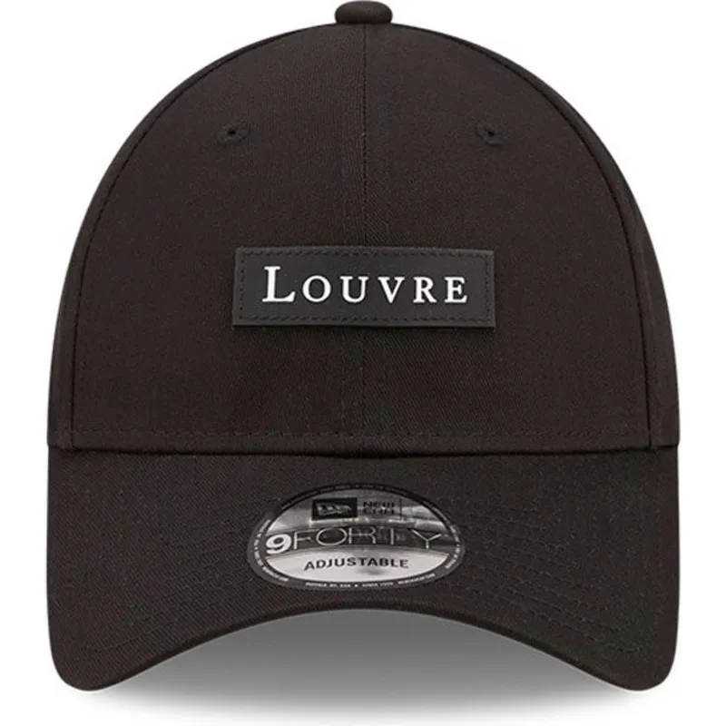lippikset-kaareva-musta-saadettava-nauha-9forty-le-louvre-new-era