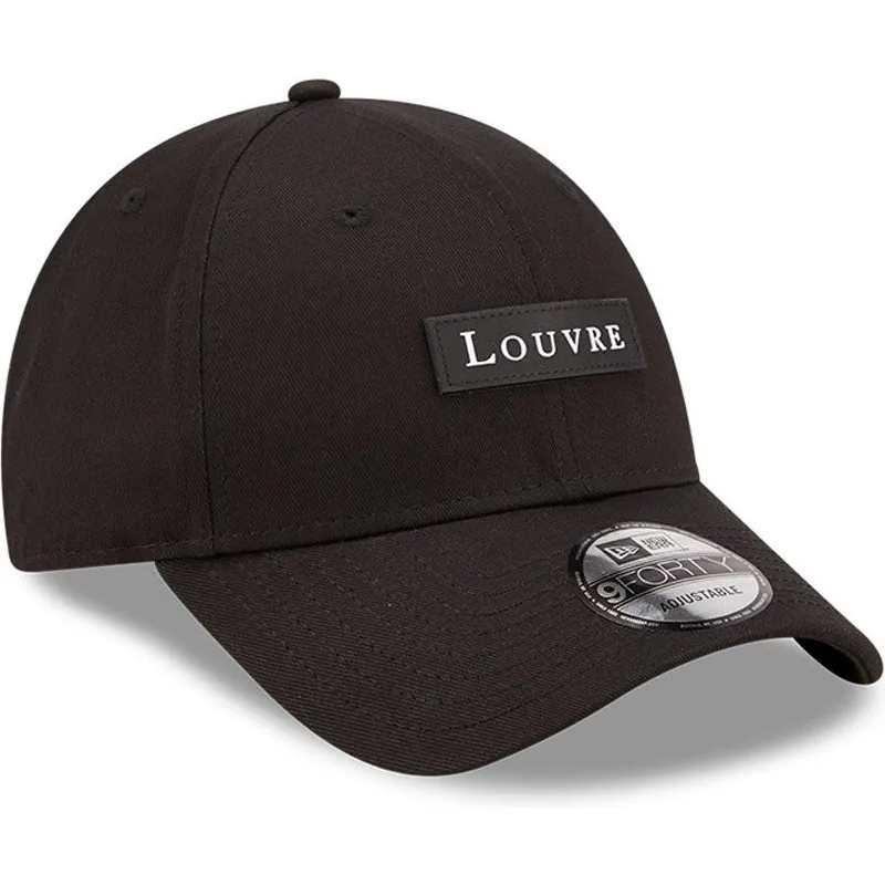 lippikset-kaareva-musta-saadettava-nauha-9forty-le-louvre-new-era