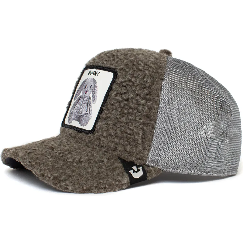 lippikset-kaareva-rekka-ruskea-snapback-de-borreguillo-conejo-peluche-bunny-business-the-farm-the-farm-de-goorin-bros