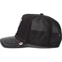 lippikset-kaareva-rekka-musta-snapback-monster-tyrant-king-the-farm-goorin-bros