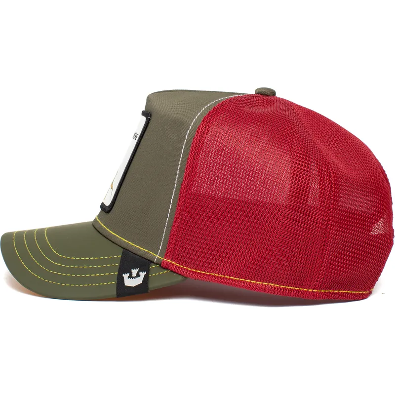 lippikset-kaareva-rekka-vihrea-snapback-herbivore-thunder-lizard-the-farm-goorin-bros
