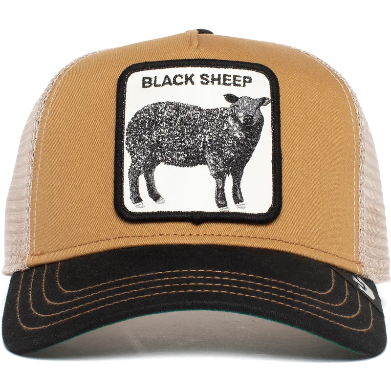 lippikset-kaareva-rekka-ruskea-snapback-the-black-sheep-the-farm-goorin-bros