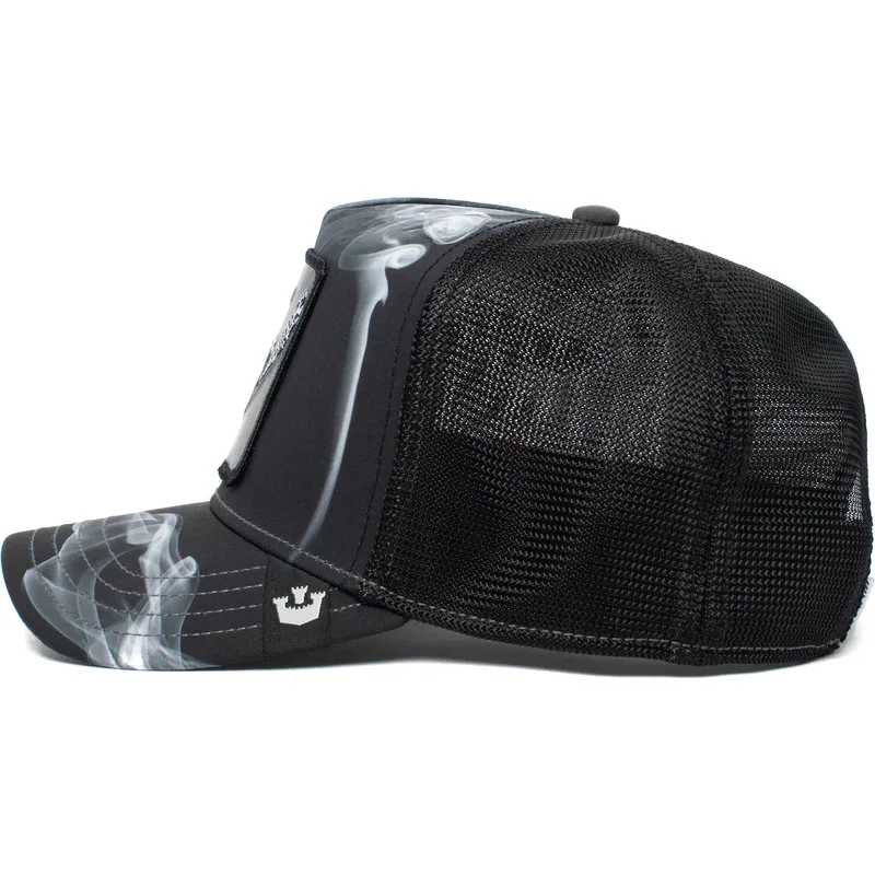 lippikset-kaareva-rekka-musta-snapback-reefer-madness-the-farm-goorin-bros