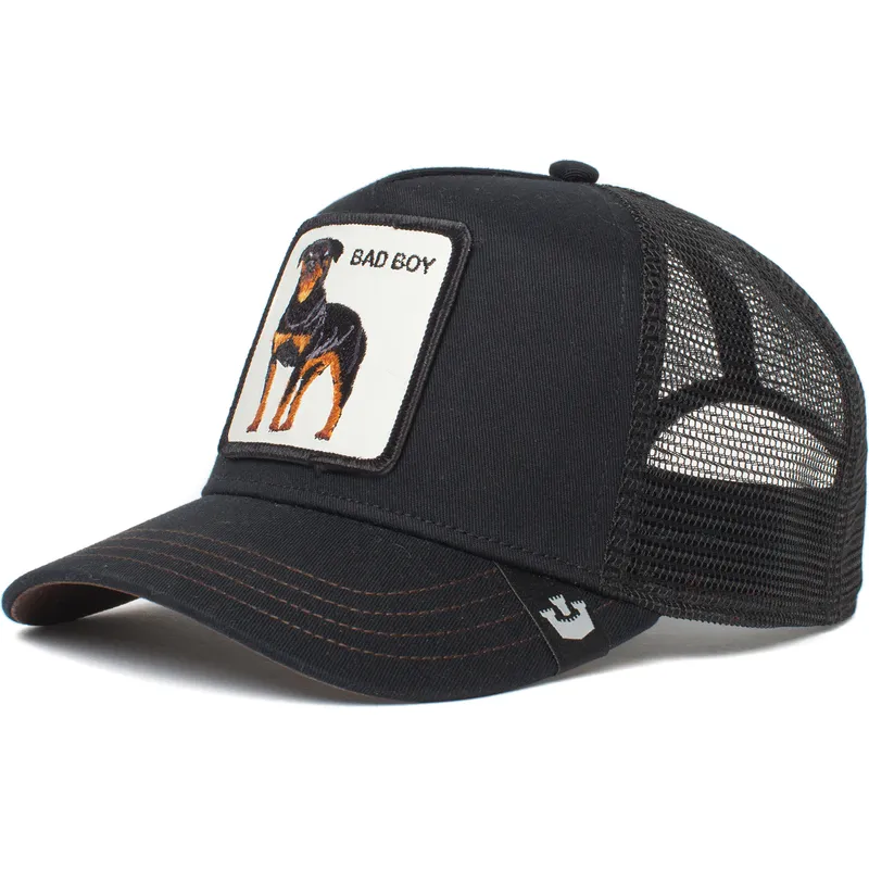 lippikset-kaareva-rekka-musta-snapback-bad-boy-the-baddest-boy-the-farm-goorin-bros