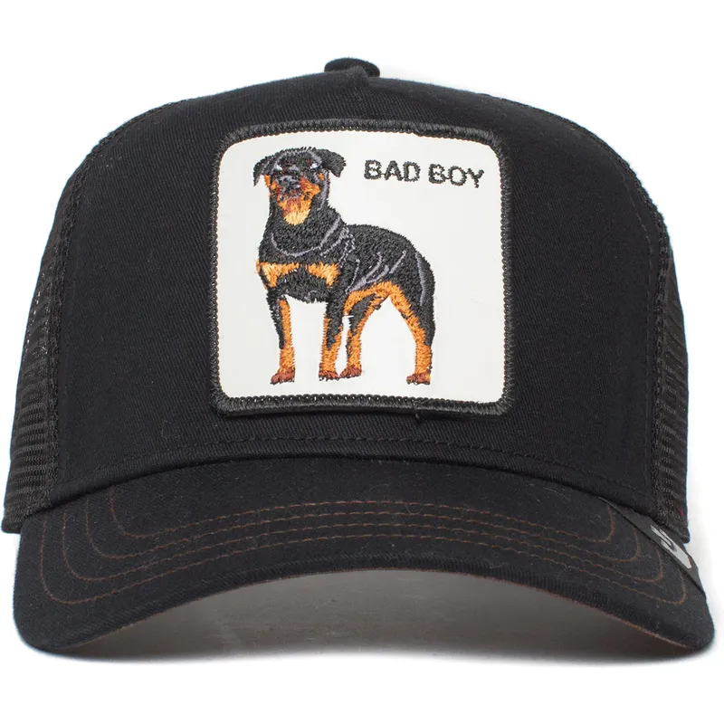 lippikset-kaareva-rekka-musta-snapback-bad-boy-the-baddest-boy-the-farm-goorin-bros